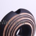 Decorative Circle Carved Vase Wooden Flower Bud Vase Minimalist Test Tube Holder   253714865289